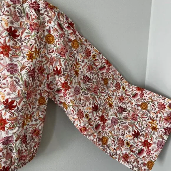 J. Crew Liberty print blouse - Picture 5 of 6